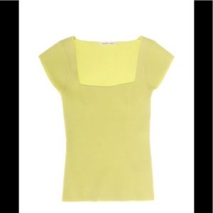 Helmut Lang Electric Yellow Top NWT Medium
